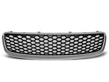 Grille de calandre pour Audi TT 1999 a 2006 look Sport argent noir