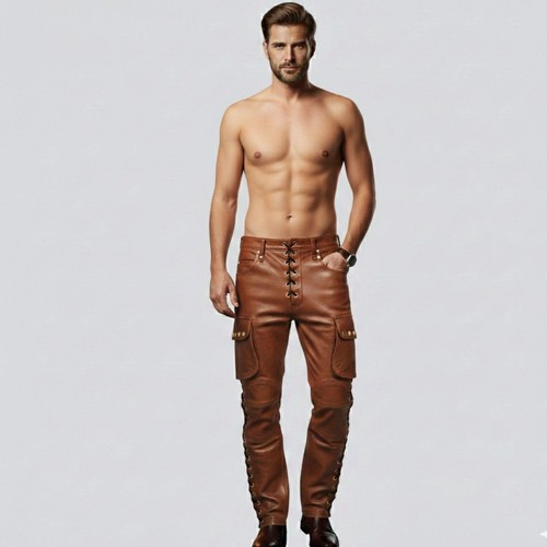 Nouveau pantalon cuir de - cuir,