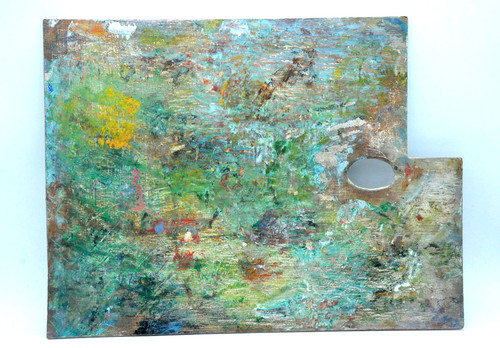 Ancienne palette peintre - ancienne,