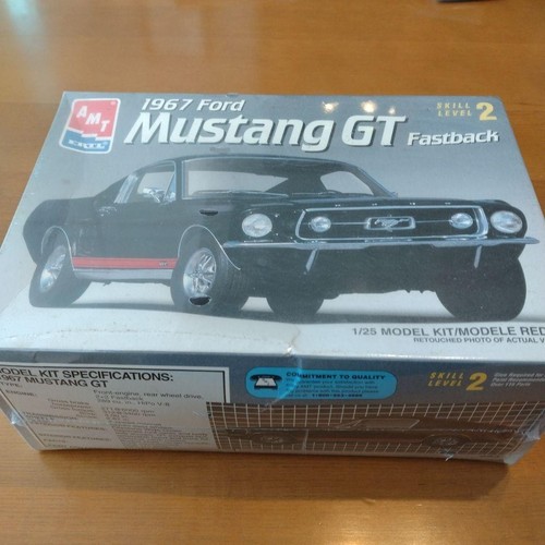 Amt 1967 ford mustang - amt, 1/25