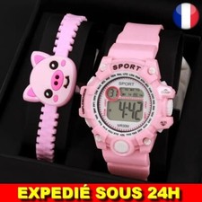 ✅ Montre + Bracelet Quartz