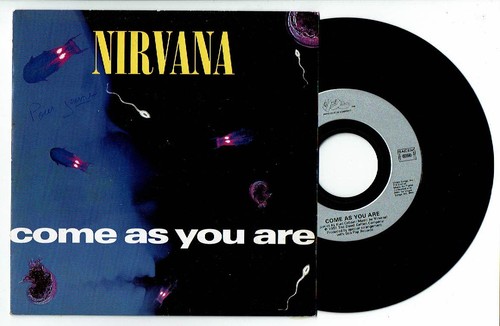 Nirvana vinyle 45t come as - nirvana, 7"