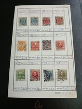 Stamps DANMARK .Pages D'album.Old Collection.