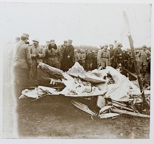 Avion allemand détruit