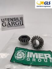 Paire Engrenages Roues Coniques Z20 Bétonnière Imer Syntesi S190-S250-S300-S350