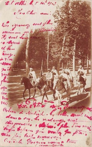 Cpa algerie carte photo sidi - carte,