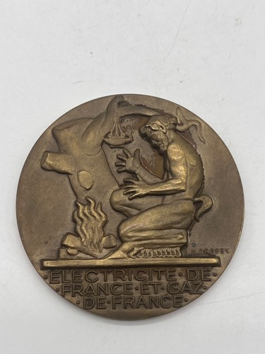 Médaille bronze électricité - bronze,