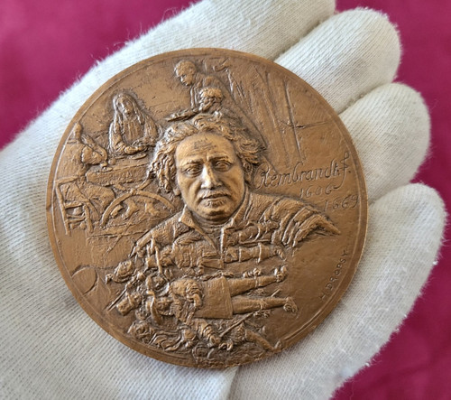 Medaille bronze 1986 artiste - medaille,
