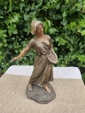 Sculpture Terre Cuite Signée