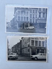 VERVIERS  2 PHOTOS  - Café "AU BON FARO", "AU PRINTEMPS" place des Martyrs