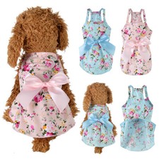 Robe À Nœud Pour Chien Et Chat Imprimé Floral Pour Animaux De Compagnie /