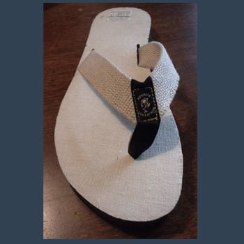 Ecolyte hemp flipflop sandals - hemp,
