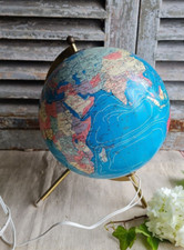 ANCIEN GLOBE EN VERRE TARIDE