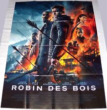 ROBiN HOOD (2018)  Taron Egerton Jamie Foxx  Jamie Dornan LARGE French POSTER