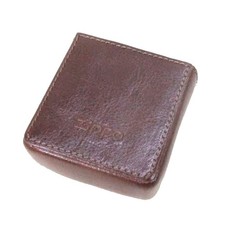 Étui à cigarettes en cuir ZIPPO Company US ZIPPO demi-taille cuir naturel...