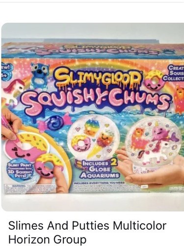 Slimygloop squishy chums - slimygloop,