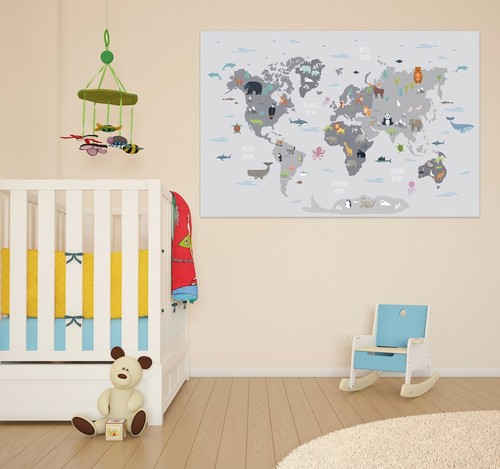 Ours noir b496 carte - ours, 3d