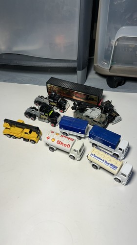 Majorette lot camion grue - de,