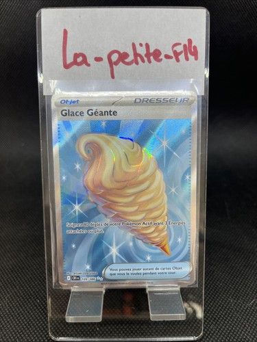Carte pokémon glace geante - glace,