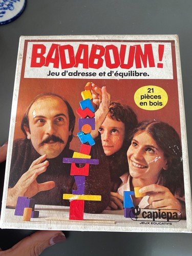 Titre jeu vintage badaboum - :,