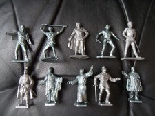 10 figurines ORTF " Thierry la Fronde " 1964 - CODEC- GENRE MOKAREX