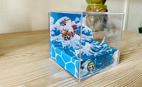 Cube diorama one piece - cube, !