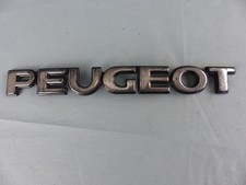PEUGEOT sigle emblème logo insigne monogramme hayon coffre en plastique