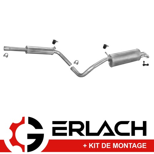 Echappement silencieux pour