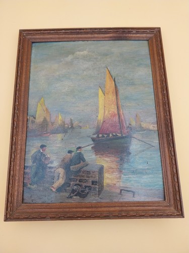 Tableau peinture marine huile