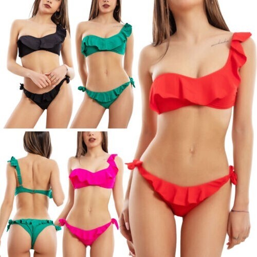 Bikini femme monospalla frappa - femme,