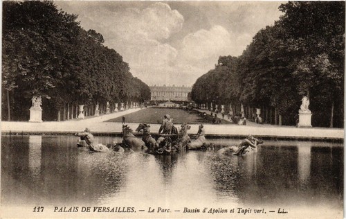 Cpa palais versailles - palais,