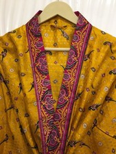 Peignoir Kimono Midi En Soie