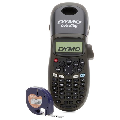 Dymo letratag 100h - dymo, noir