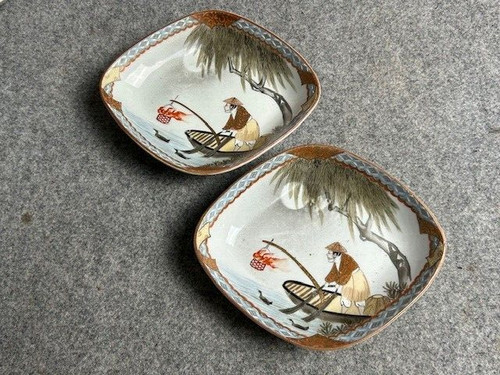Assiettes anciennes japonaises