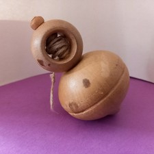 toupie à lancer en buis