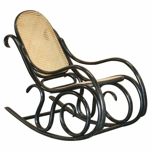 Vintage thonet ebonised black - vintage,