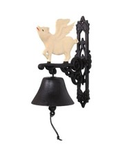 CLOCHE de porte en fonte