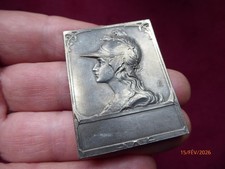 Médaille plaque marianne - médaille,