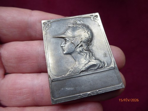 Médaille plaque marianne - ,