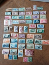 59 Timbres + PA Saint Pierre et Miquelon France 1909-58 neuf **/* Cote 149 € TB