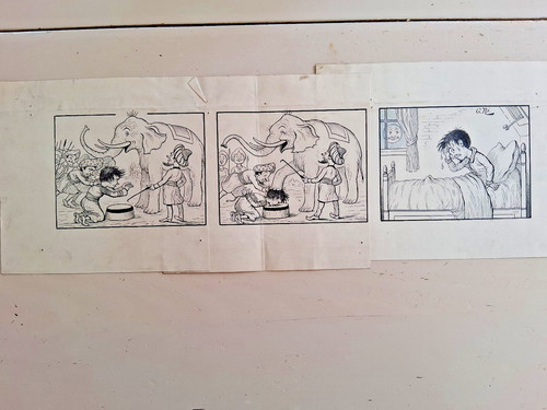 Planche originale - de, bd