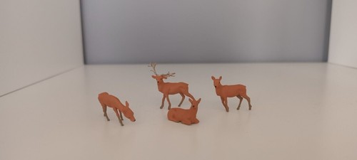 Lot cerfs pour décor - de,