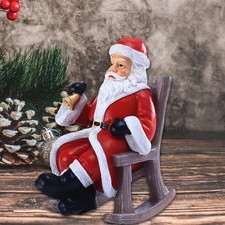 Chaise à bascule père noël