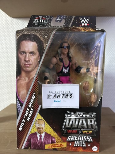 Figurine catch wwe bret - figurine,