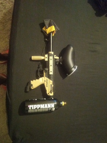 Cronus paintball gun tested - paintball,