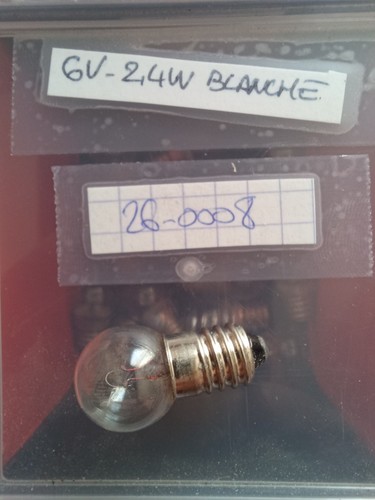 Lot ampoule éclairage - de, 2