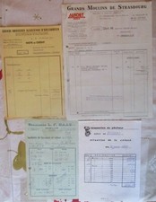 LOT Factures Alsace Moulin