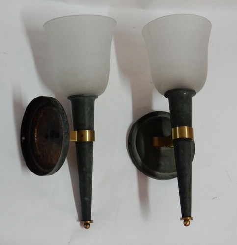 1940 paire appliques - 1940′, d’appliques
