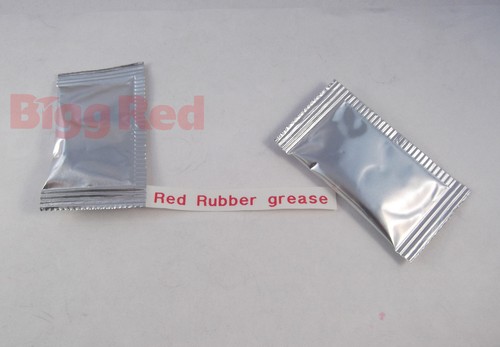 Graisse rouge caoutchouc - graisse,