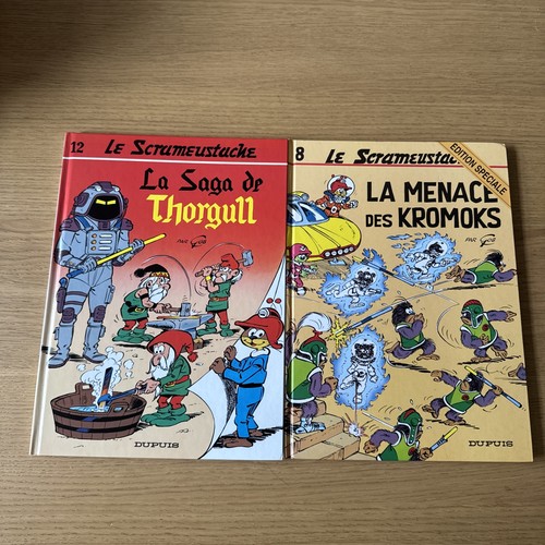 Lot scrameustache - bd,